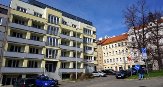 Pronájem bytu 1+kk 30 m2 Petrohradská, Praha 10 - Vršovice 